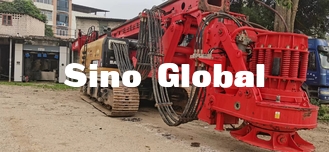 Impianto di perforazione usato 5~24 giri/min. 300KW della perforazione a rotazione di Sany SR285R 2018