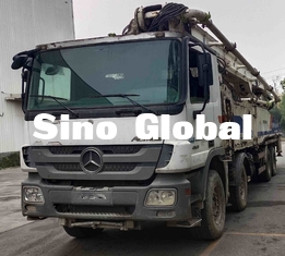 Zoomlion usato modella il camion della pompa per calcestruzzo di 2013 56m con Mercedes Benz Chassis