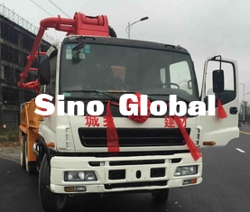 37 pressione del ³ /H 8.3mpa 12mpa del camion usata metro 100m della pompa per calcestruzzo