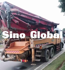 Camion utilizzato asta della pompa per calcestruzzo 46m/4 certificato del CE del tubo della parte 125mm