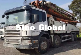 Zoomlion ha utilizzato il camion concreto della pompa dell'asta 56 metri con il modello di Scania