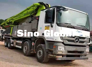 Zoomlion ha utilizzato il camion della pompa per calcestruzzo, asta concreta usata trasporta 52 metri su autocarro 300KW