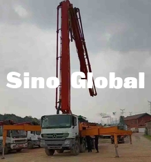SY5419THB 56 ha utilizzato il camion 56M della pompa per calcestruzzo una portata verticale di 6 sezioni