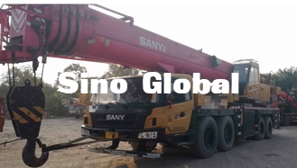 Sany STC1000 ha utilizzato la gru del camion 100 tonnellate di potere stimato di 350kw/1800 RPM