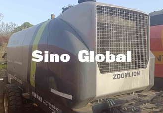 Pompa concreta utilizzata verde nera Zoomlion HBT80 174kw del rimorchio