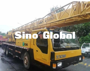 gru 25 Ton Capacity della seconda mano XCMG 3000mm Radus di lavoro
