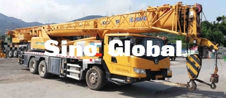 la seconda gru XCMG della mano 25 tonnellate, ha utilizzato il camion ha montato il diametro di giro delle gru 21m