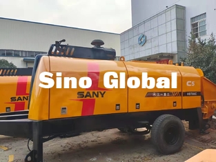 HBT6013 Sany ha utilizzato il rimorchio ha montato il tipo della valvola della pompa per calcestruzzo 90KW S