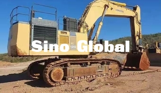 Colpo del modello 170mm di Komatsu 1250 dell'escavatore del cingolo usato potere 514KW