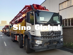 Nuovo Sany 47M Pompa per calcestruzzo montata su camion con Benz Chassis