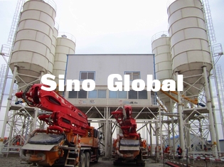 Capacità concreta di potere 180 M3/H della centrale di betonaggio 205KW di Zoomlion HZS180