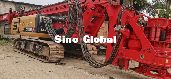 Impianto di perforazione usato 5~24 giri/min. 300KW della perforazione a rotazione di Sany SR285R 2018