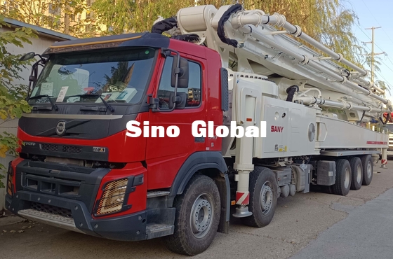 XCMG, Sany, camion della pompa del Montare-calcestruzzo di Zoomlion con Mercedes Benz Volov Isuzu Chassis