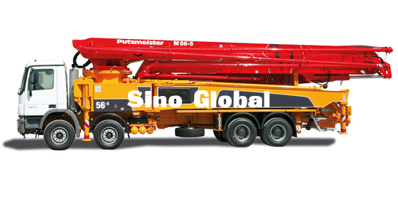 XCMG, Sany, camion della pompa del Montare-calcestruzzo di Zoomlion con Mercedes Benz Volov Isuzu Chassis