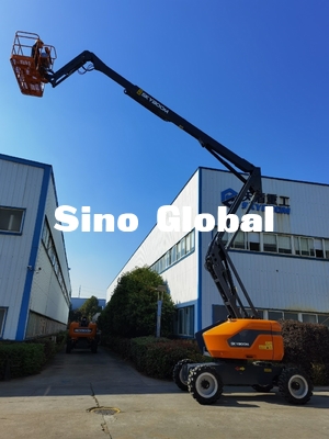 Il CE ha approvato la capacità articolata diesel dell'ascensore SKYBOOM GTZZ-18J 250KG dell'asta