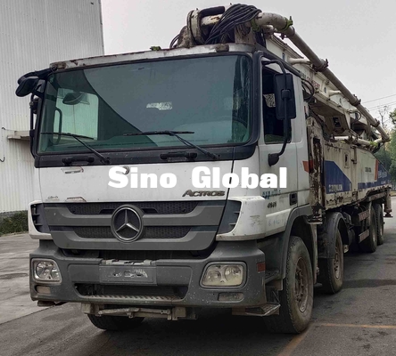 Zoomlion usato modella il camion della pompa per calcestruzzo di 2013 56m con Mercedes Benz Chassis