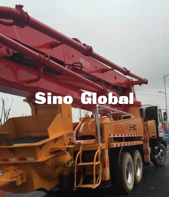 37 pressione del ³ /H 8.3mpa 12mpa del camion usata metro 100m della pompa per calcestruzzo