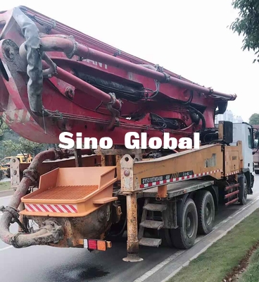 Camion utilizzato asta della pompa per calcestruzzo 46m/4 certificato del CE del tubo della parte 125mm