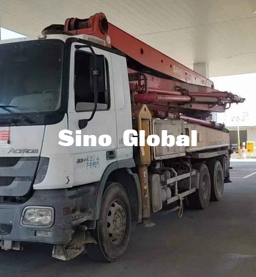Camion di marca 37M Used Concrete Pump di Sany con una sezione di 5 aste