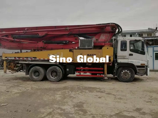 Camion utilizzato della pompa per calcestruzzo di Sany 46 metri con 24,8 tonnellate di capacità