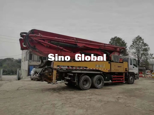 Camion utilizzato della pompa per calcestruzzo di Sany 46 metri con 24,8 tonnellate di capacità