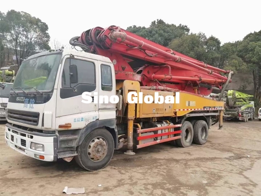 Camion utilizzato della pompa per calcestruzzo di Sany 46 metri con 24,8 tonnellate di capacità