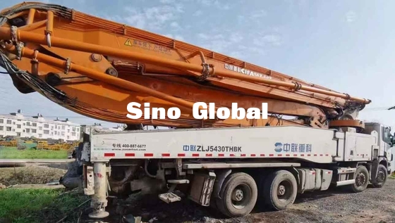 Zoomlion ha utilizzato il camion concreto della pompa dell'asta 56 metri con il modello di Scania
