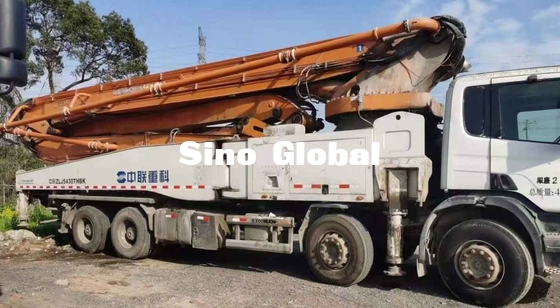 Zoomlion ha utilizzato il camion concreto della pompa dell'asta 56 metri con il modello di Scania