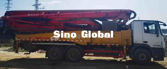 Camion utilizzato 5 aste 47m della pompa per calcestruzzo con Mercedes Benz Chassis