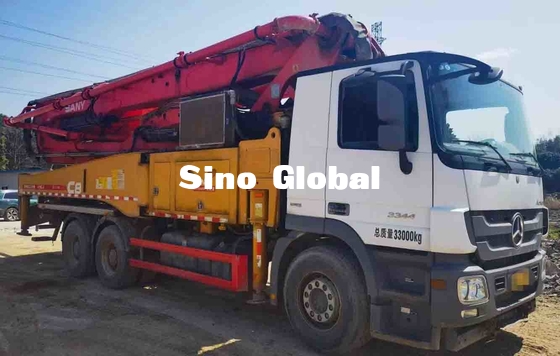 Camion utilizzato 5 aste 47m della pompa per calcestruzzo con Mercedes Benz Chassis