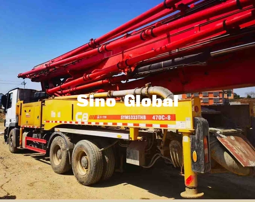 Camion utilizzato 5 aste 47m della pompa per calcestruzzo con Mercedes Benz Chassis