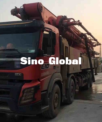 Sany 56m ha utilizzato il camion della pompa per calcestruzzo con il telaio che di Volvo un ³ /H da 172 m. ha prodotto