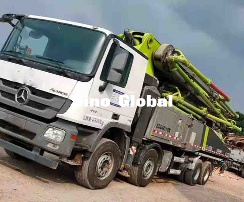 Zoomlion ha utilizzato il camion della pompa per calcestruzzo, asta concreta usata trasporta 52 metri su autocarro 300KW