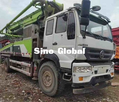 Altezza d'alimentazione usata del camion 37M With Sinotruk Chassis 1370mm della pompa per calcestruzzo di Zoomlion