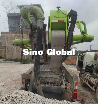 Il potere 287KW ha usato il telaio del camion 49M Vertical Reach With FAW della pompa per calcestruzzo