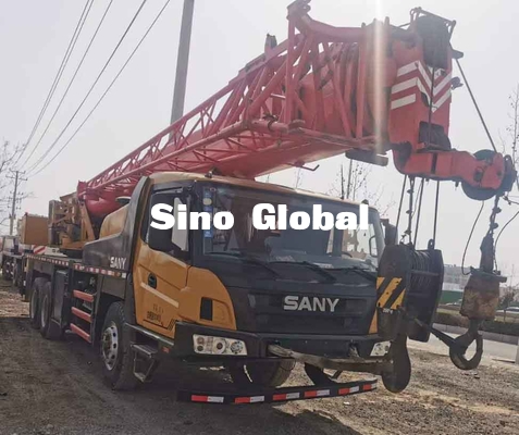 Lorry Crane usato STC200C5, velocità di Sany 20 Ton Truck Crane 80km/H