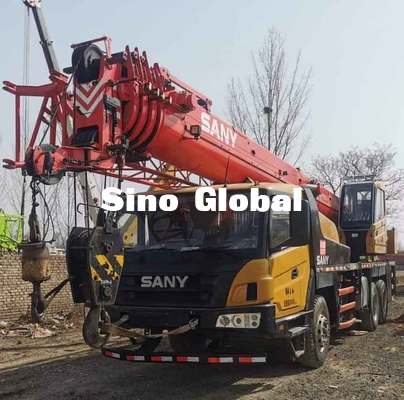 Lorry Crane usato STC200C5, velocità di Sany 20 Ton Truck Crane 80km/H