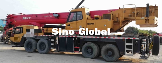 Sany STC1000 ha utilizzato la gru del camion 100 tonnellate di potere stimato di 350kw/1800 RPM