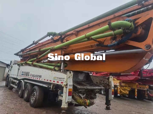 Camion di Zoomlion 63M Used Concrete Pump con il telaio di Scania con il modello 2013