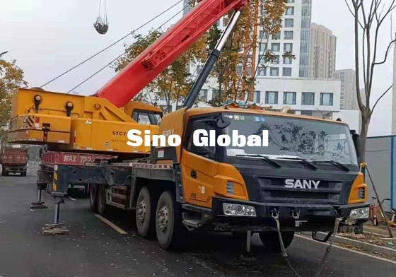 Sany ha utilizzato la gru del camion dell'asta, 75 braccio diritto di Ton Lorry Crane STC50S