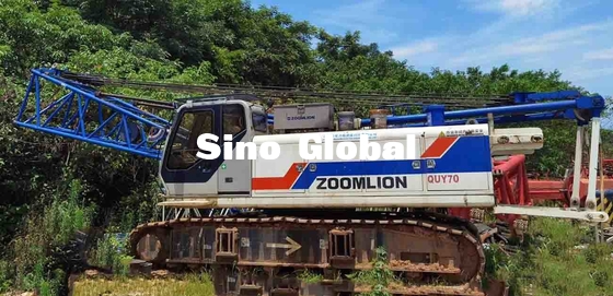 Modello 61 Ton Weight di tonnellata usato marca QUY70 della gru cingolata di Zoomlion 70