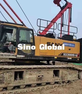 Sany SCC1000A ha utilizzato la gru cingolata 100 tonnellate con la lunghezza dell'asta di 13m 64m