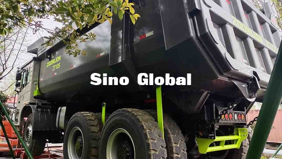 Autocarro con cassone ribaltabile resistente della seconda mano Zoomlion ZT105 per estrazione mineraria