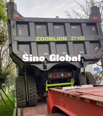 Autocarro con cassone ribaltabile resistente della seconda mano Zoomlion ZT105 per estrazione mineraria