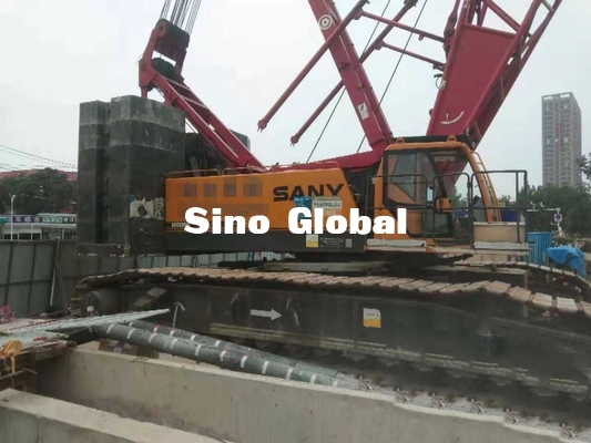 Sany SCC2500C ha utilizzato la gru cingolata 250 tonnellate con potenza del motore 242Kw