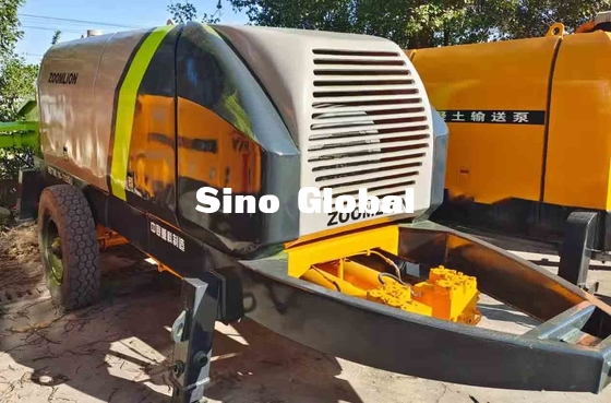 Capacità elettrica usata del saltatore di Zoomlion 600L della pompa per calcestruzzo del rimorchio