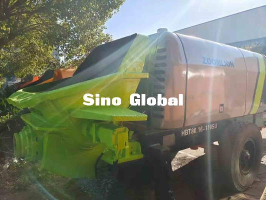 Capacità elettrica usata del saltatore di Zoomlion 600L della pompa per calcestruzzo del rimorchio