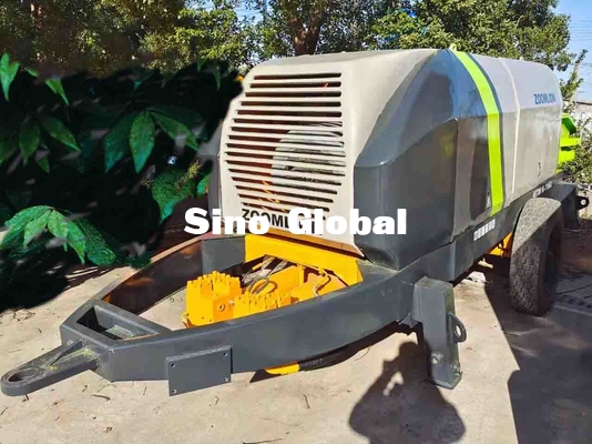 Capacità elettrica usata del saltatore di Zoomlion 600L della pompa per calcestruzzo del rimorchio
