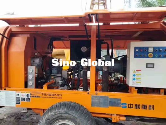 Il rimorchio concreto utilizzato elettrico pompa la capacità del saltatore di Zoomlion 600L