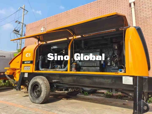Tipo concreto usato diesel potere della valvola della pompa S del rimorchio di Sany di 180KW